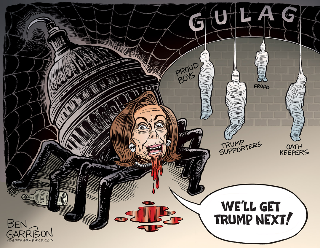 Shelob Pelosi panel 1